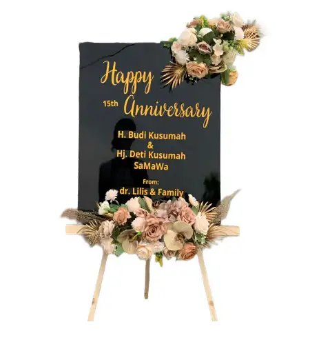 Papan Bunga Akrilik Kaliwates