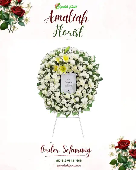 Krans Bunga Duka Kaliwates